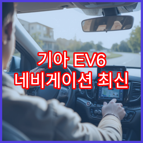 기아 EV6 네비게이션 최신 업데이트 방법과 지도 반영 체크