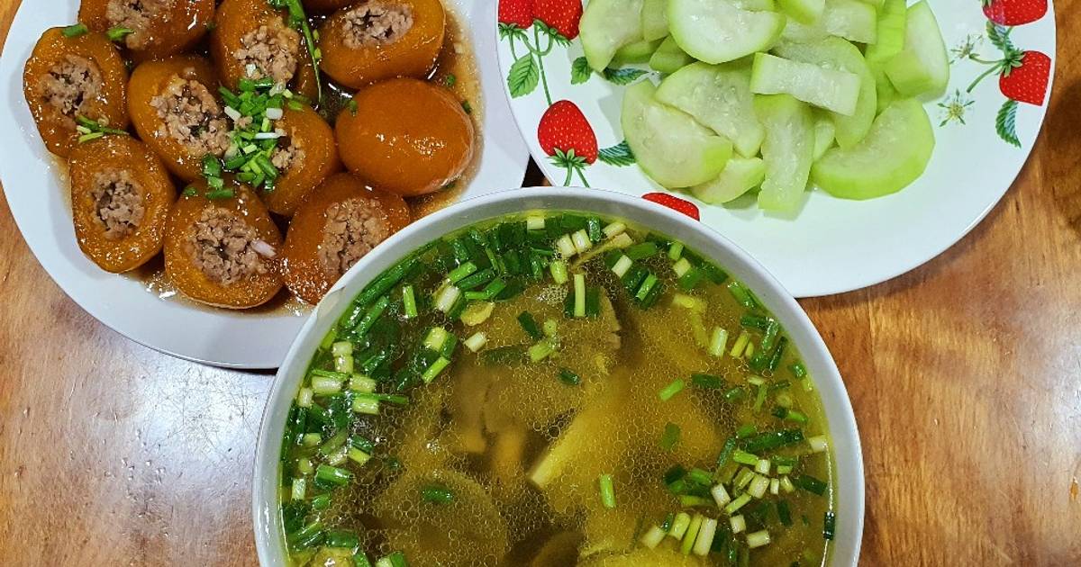 Bí ngô nhân thịt