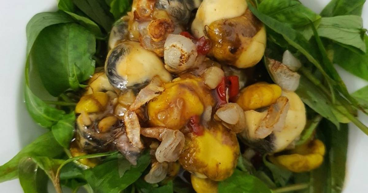 Cút lộn xào me