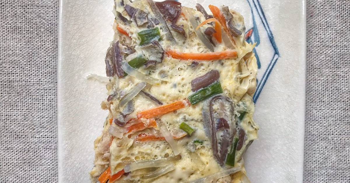Trứng hấp thịt