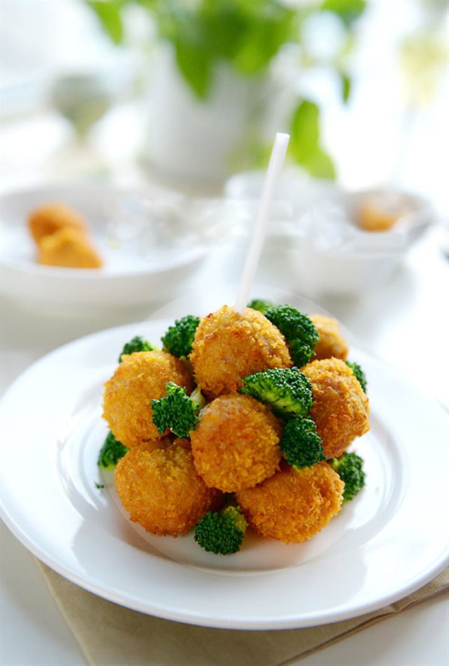 Thịt Heo Viên Chiên Giòn