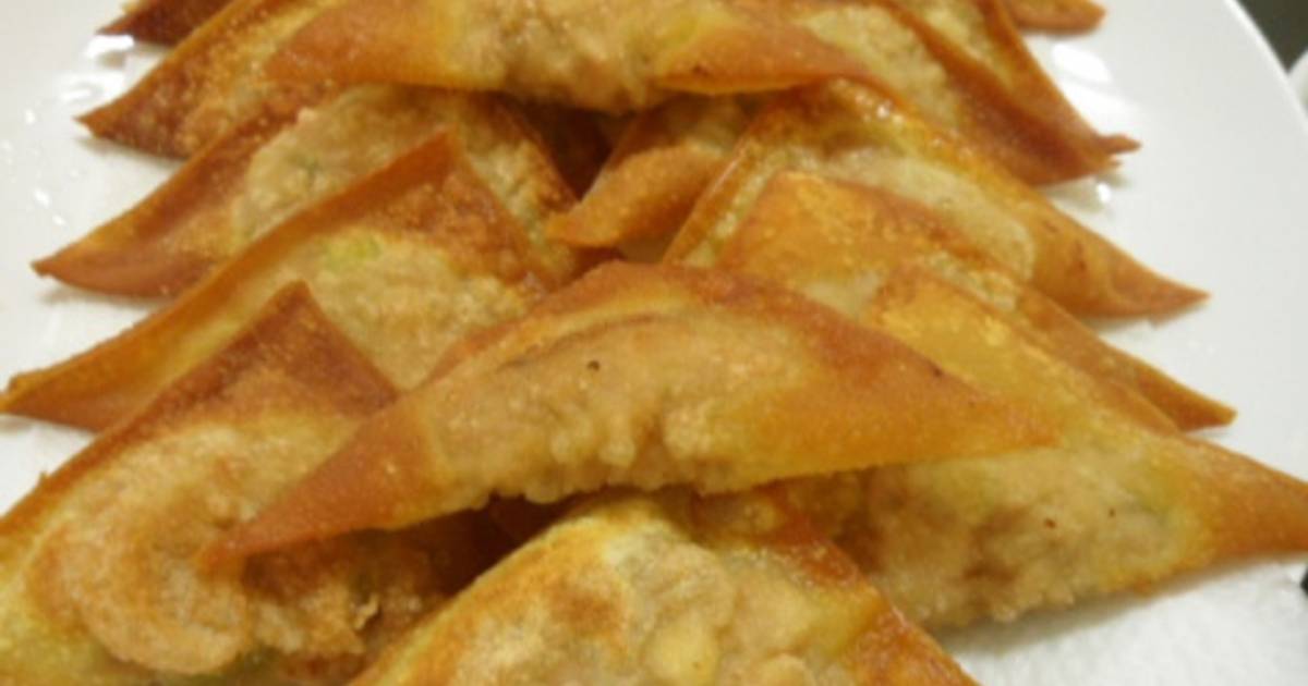 Hoành thánh chiên và hoành thánh nước