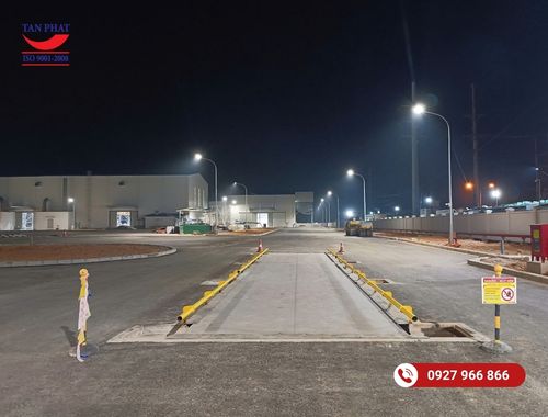 Cân ô tô 100 tấn lắp kiểu chìm