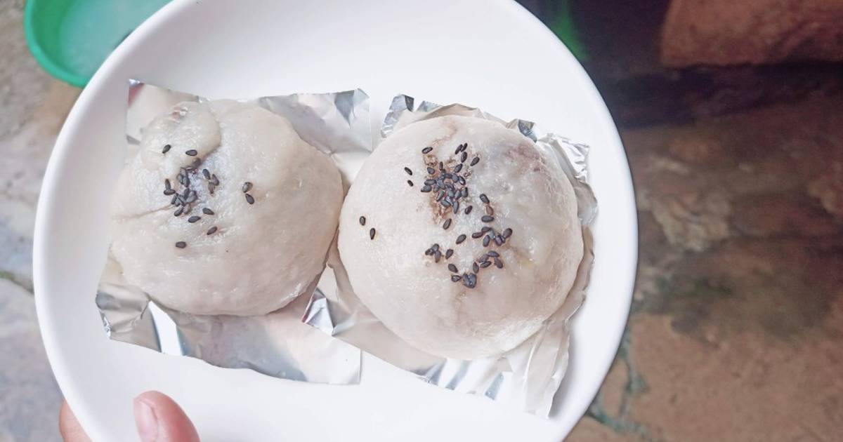 Bánh bao nhân đậu đen