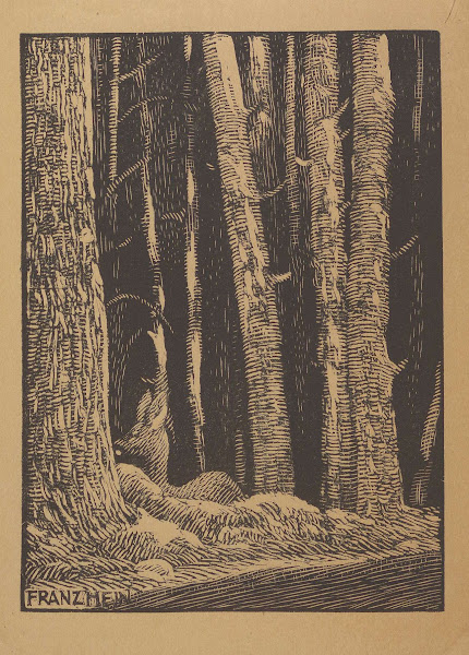 Reh im Lager 1924