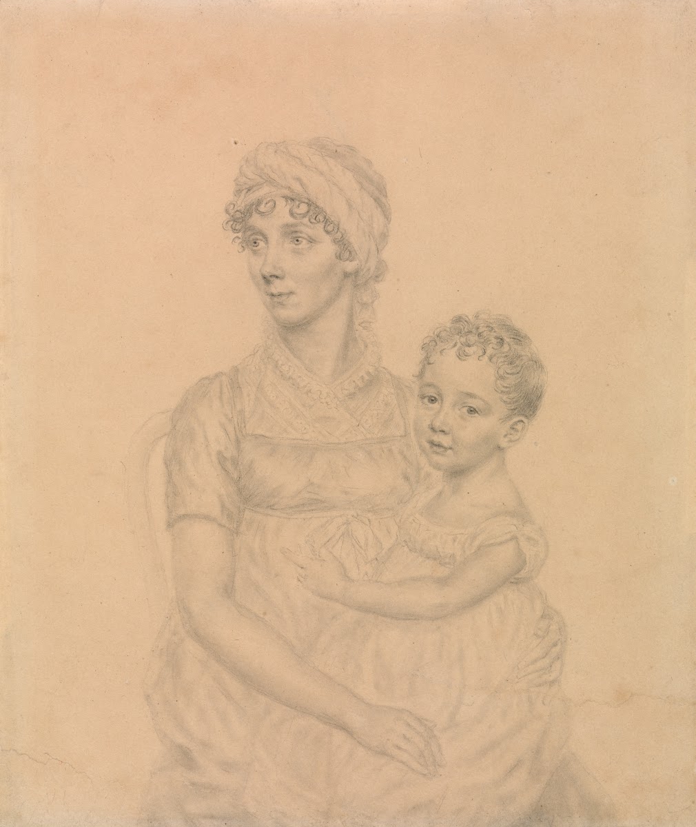 Lady Wigram with Her Infant Son William Pitt Wigram