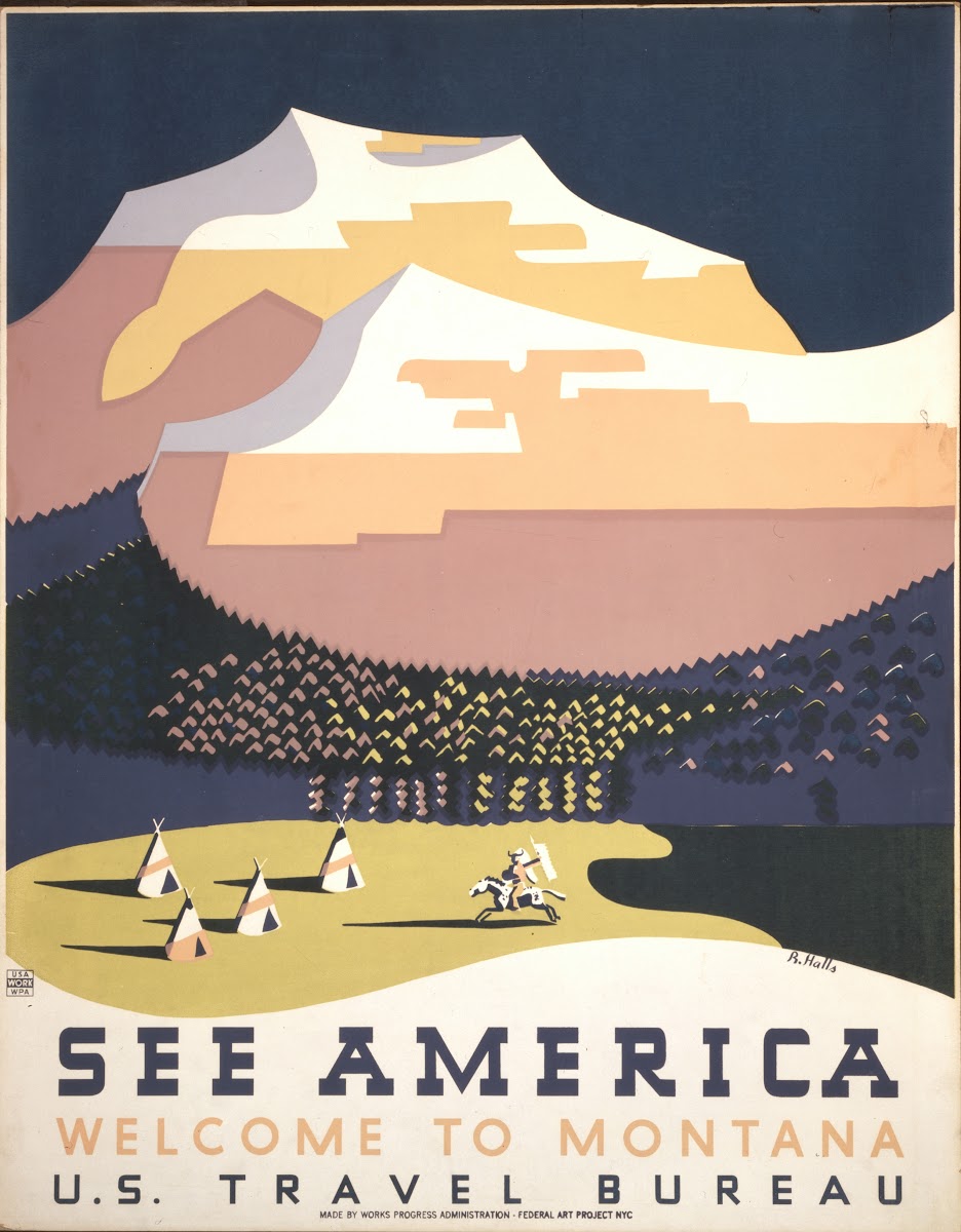 See America Welcome to Montana 1936 1938