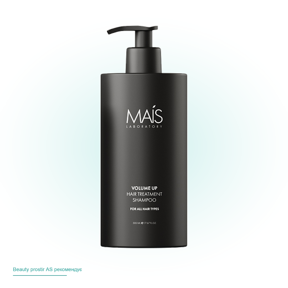 MAIS Шампунь для об'єму волосся VOLUME UP HAIR TREATMENT SHAMPOO — 500 мл