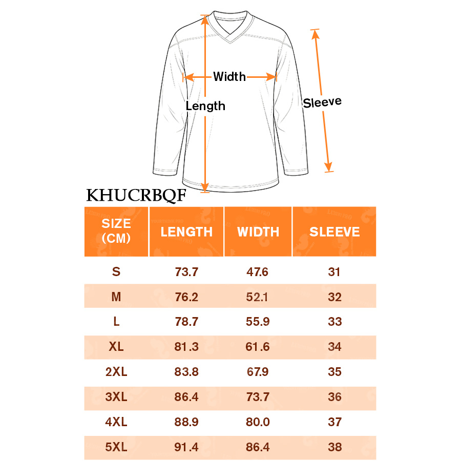AOP KHU adult ice hockey jersey