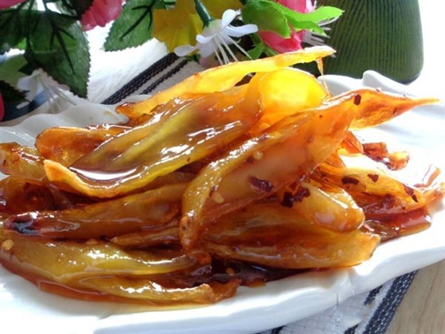 Mứt Xoài Cay Chua Ngọt