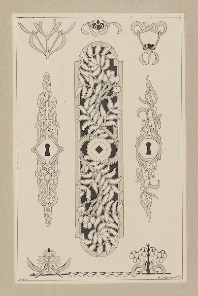 Compositions ornementales pour le cuir et la pyrogravure Pl10 1904
