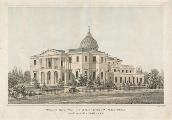 State Capitol of New Jersey at Trenton Built 1794 1846 1870