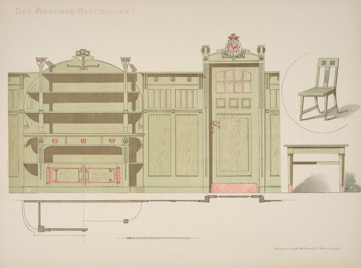 Der moderne Bautischler Pl13 1904