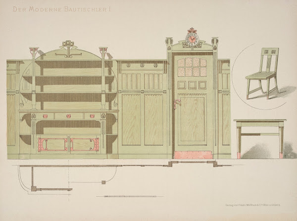 Der moderne Bautischler Pl13 1904