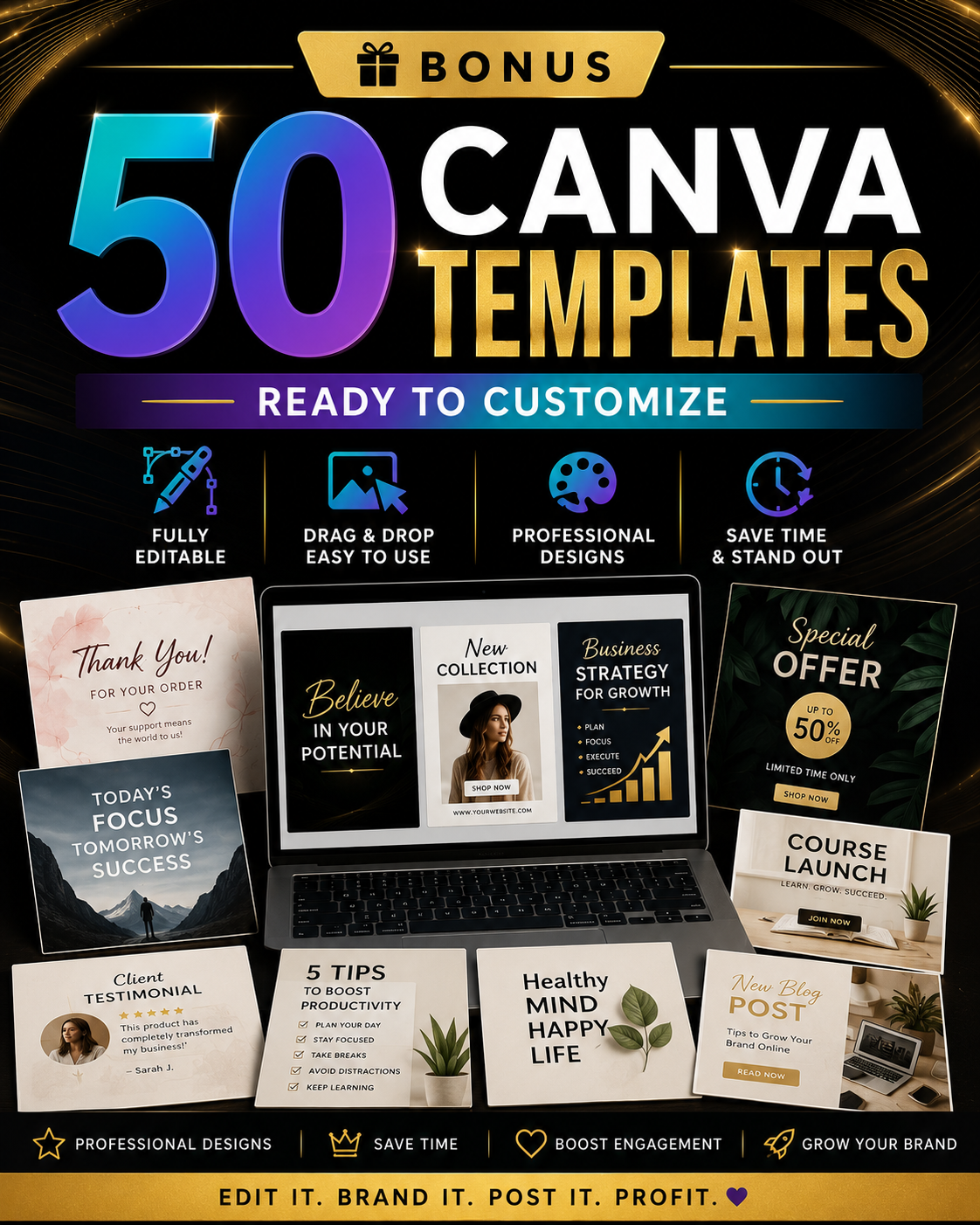 50 Canva Templates
