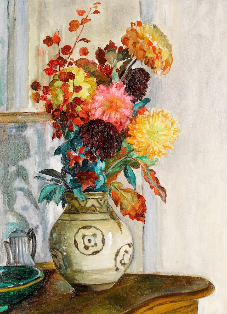 Vase de Chrysantèmes
