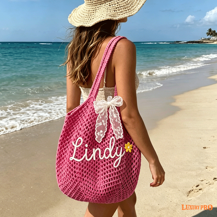 Beach Straw Bag
