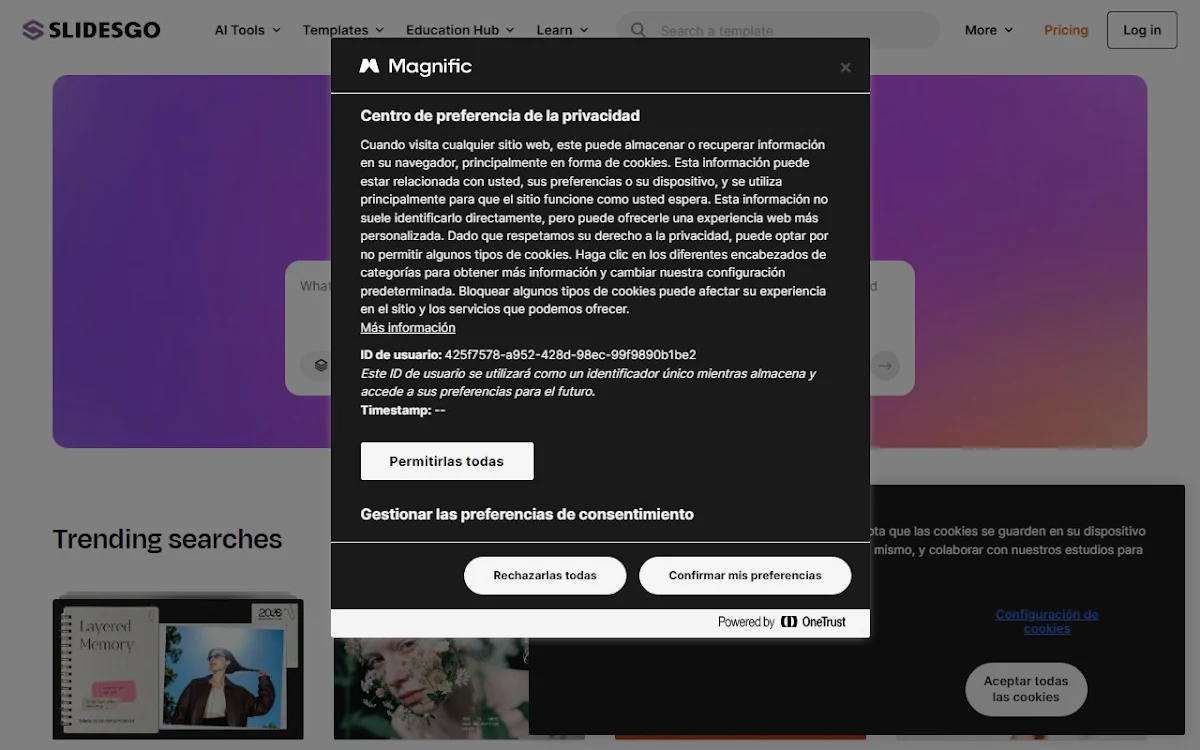 Captura de SlidesGo