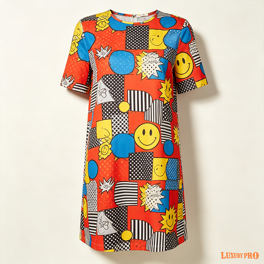 AOP JOY Women's Short Sleeve Dress