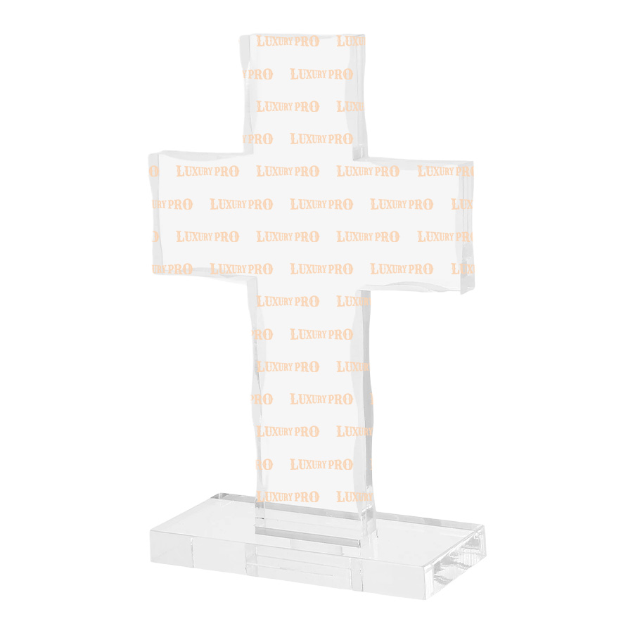 Cross Acrylic Block