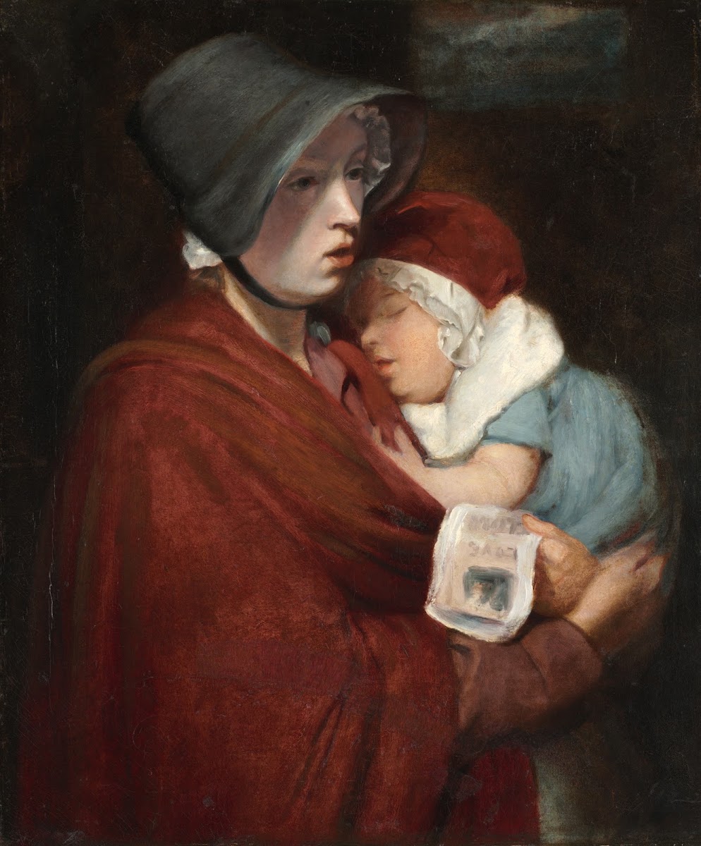 Street Singer and Child 18th century