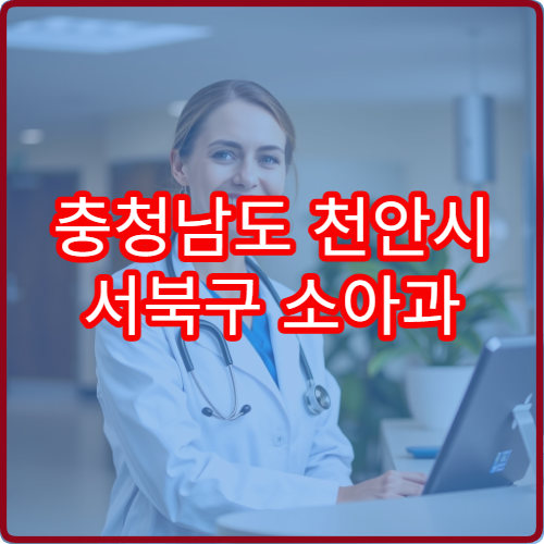 충청남도 천안시 서북구 소아과 설날 명절 연휴 진료 병원 응급 대처