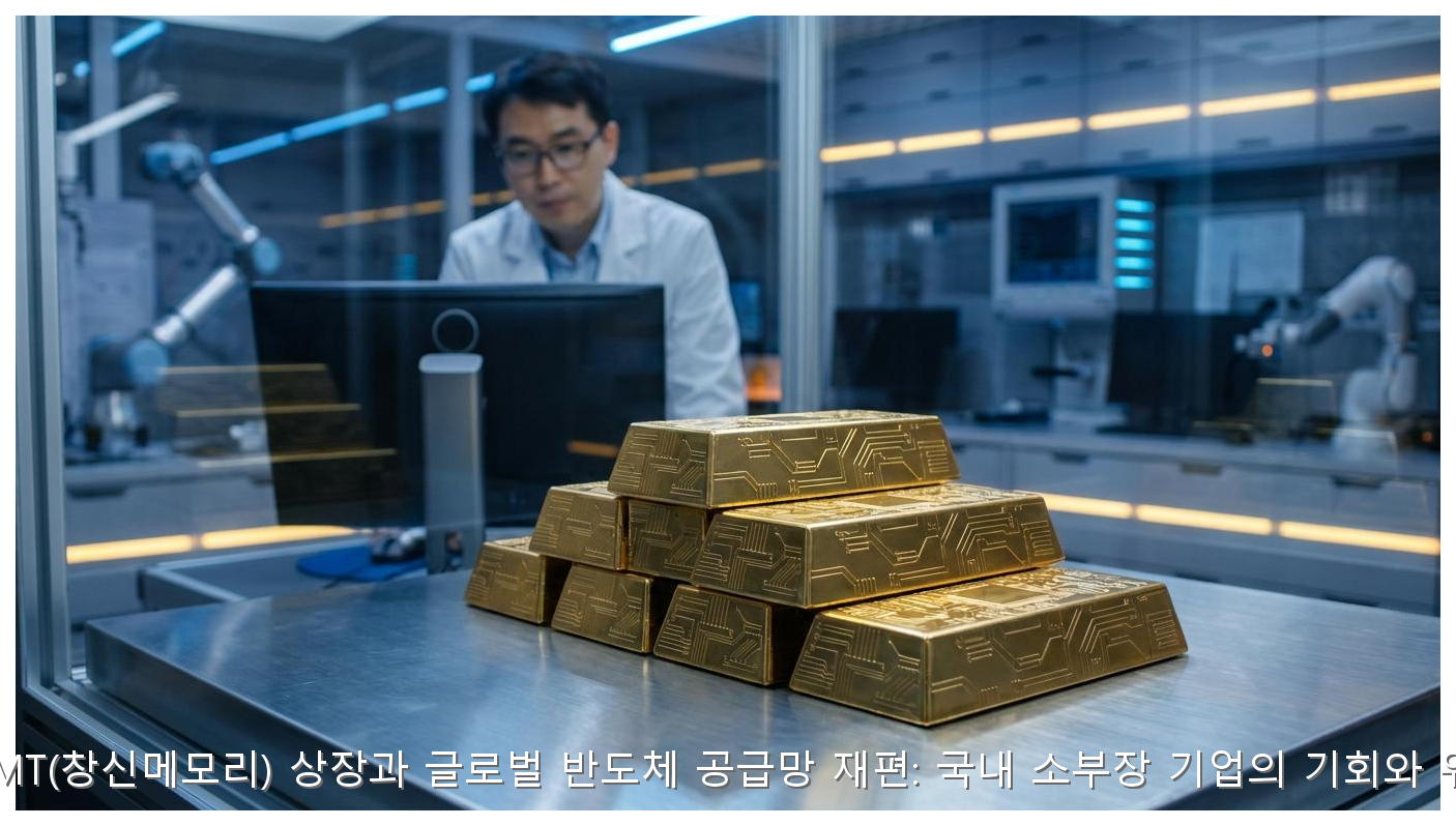 중국 CXMT(창신메모리) 상장과 글로벌 반도체 공급망 재편: 국내 소부장 기업의 기회와 위기 분석 핵심 안내 및 분석 인포그래픽 (4)