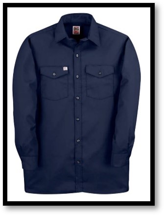 CHEMISE DE TRAVAIL MARINE