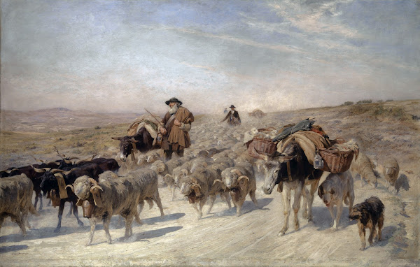 The Descent of the Herds 1890