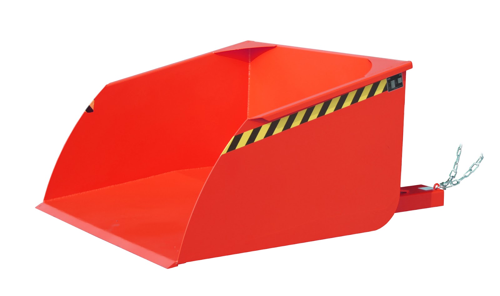 Shovel BSI 100, gelakt, Vuurrood