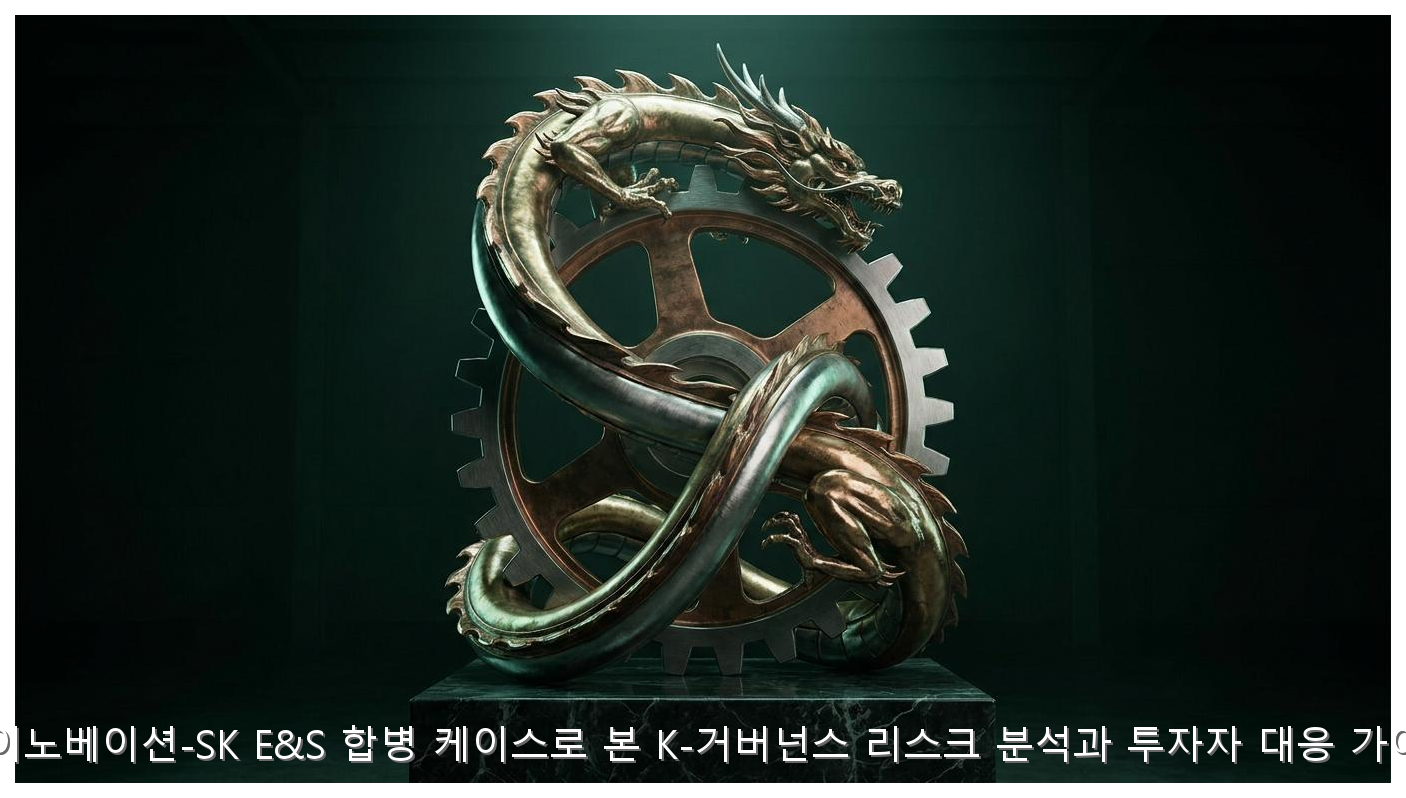 SK이노베이션-SK E&S 합병 케이스로 본 K-거버넌스 리스크 분석과 투자자 대응 가이드 핵심 안내 및 분석 인포그래픽 (2)