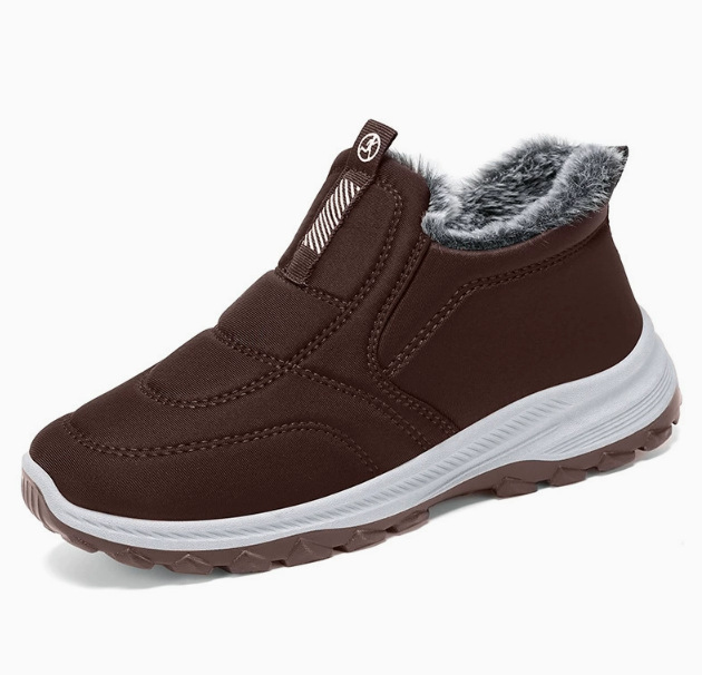 Gefütterte Herren-Winterstiefel, warm und bequem