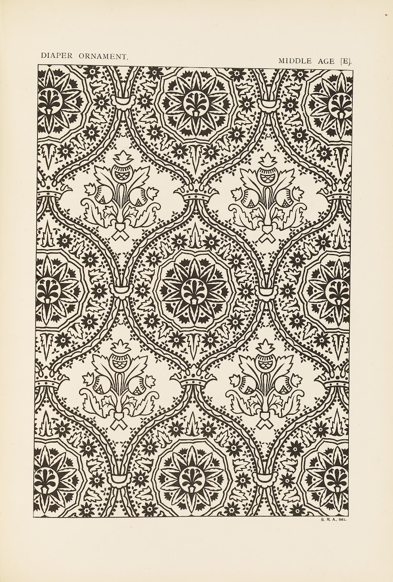 Outlines of ornament in the leading styles Pl37 1881