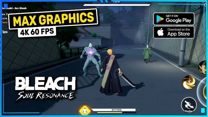 Bleach Soul Resonance mobile game launch on iOS and Android