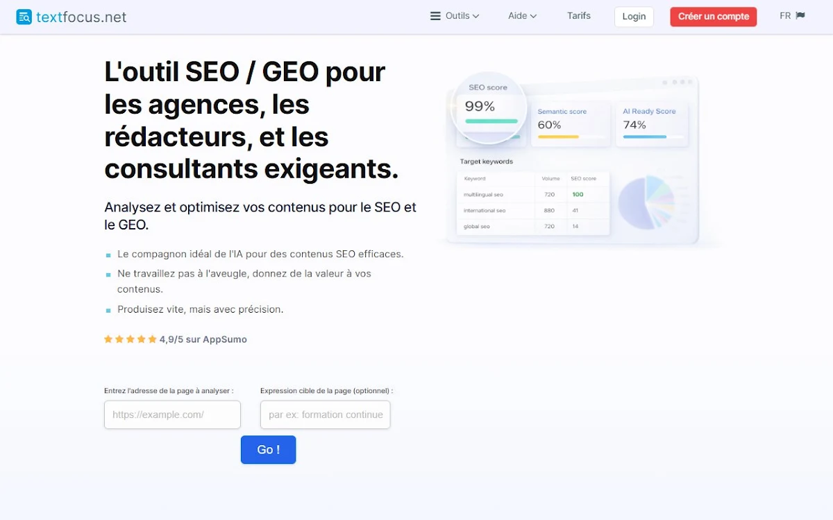 Captura de Textfocus