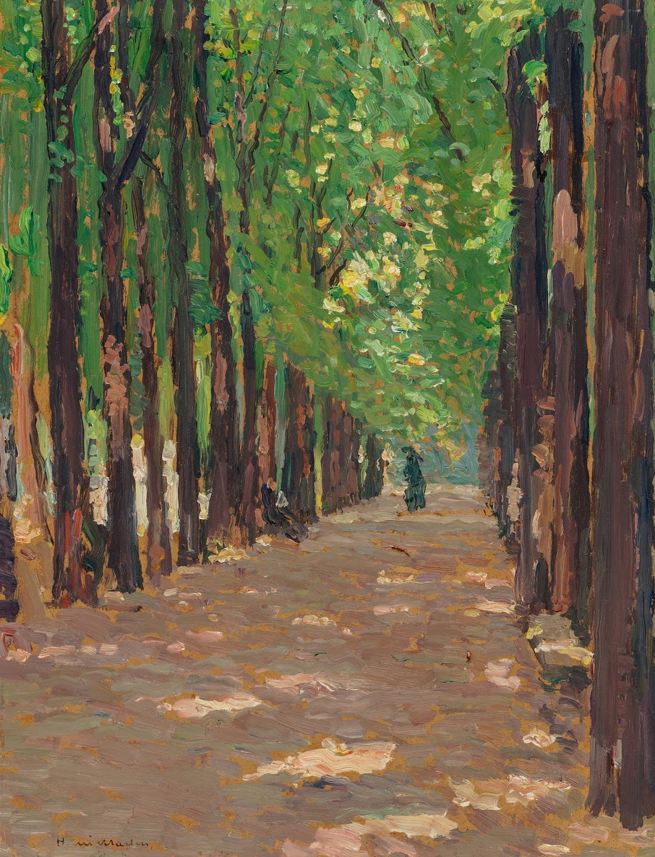 Une allée dans le Parc du Château de Versailles