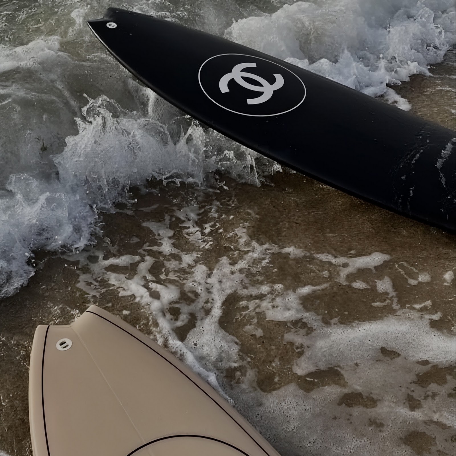 Download Chanel Surfboards on Ocean Beach Full HD iPhone