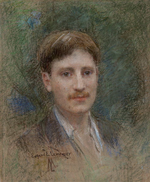 Eugene Emmanuel Lemercier 1886 1915 Artist and her Son who Died in Action c1910