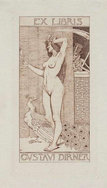 Bookplate of Gustavi Dirner 1903