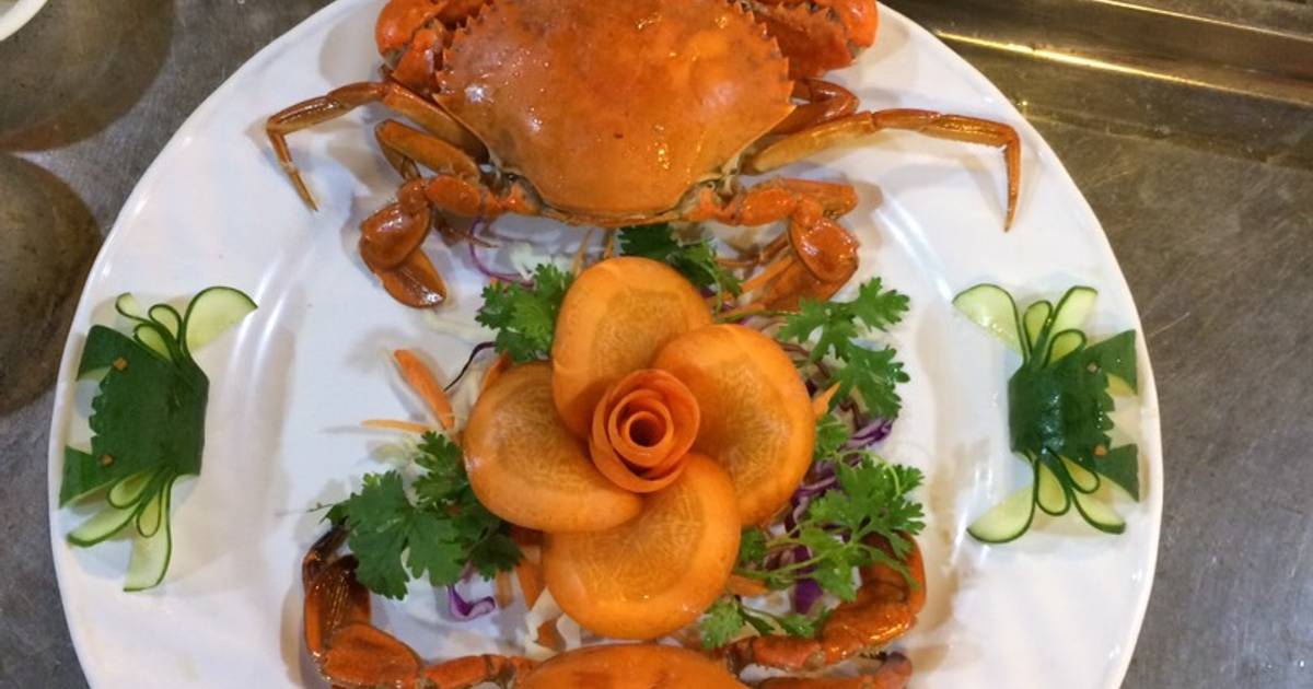 Cua luộc bao nhanh luôn