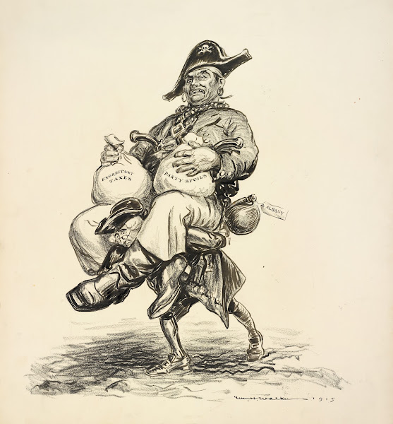 How long will you bear it Father Knickerbocker 1915