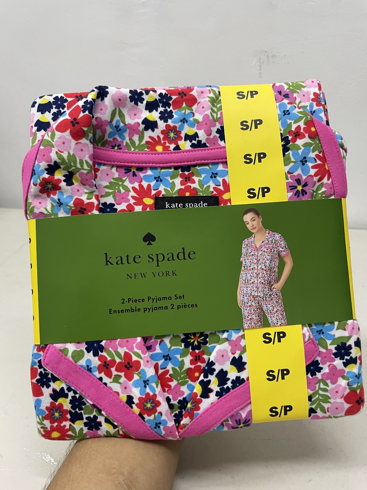 KS Sleepwear Floral Pink S #2068