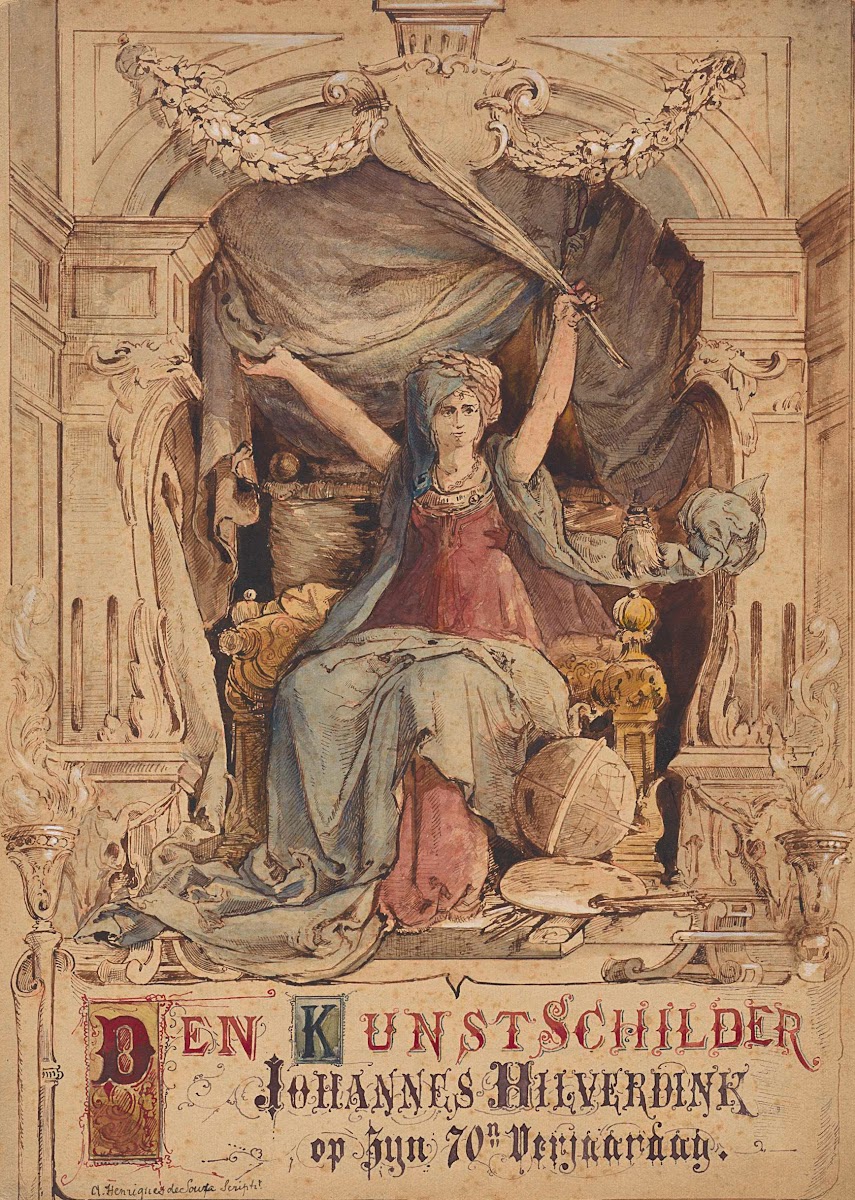 Personificatie van de schilderkunst 1856   1912