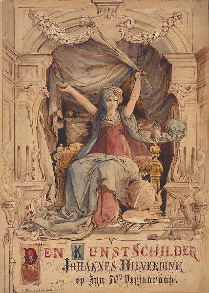 Personificatie van de schilderkunst 1856   1912