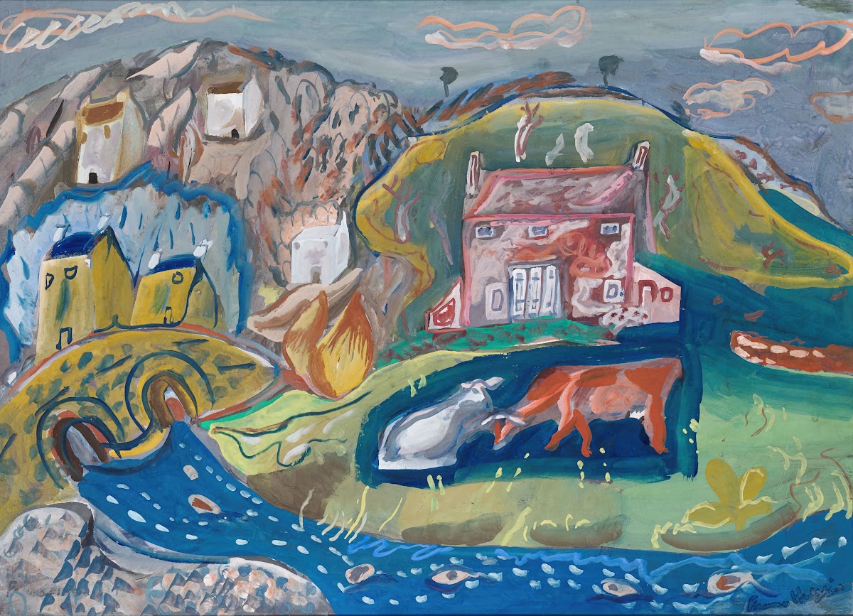 Solva Fishing Village in Pembrokeshire 1936