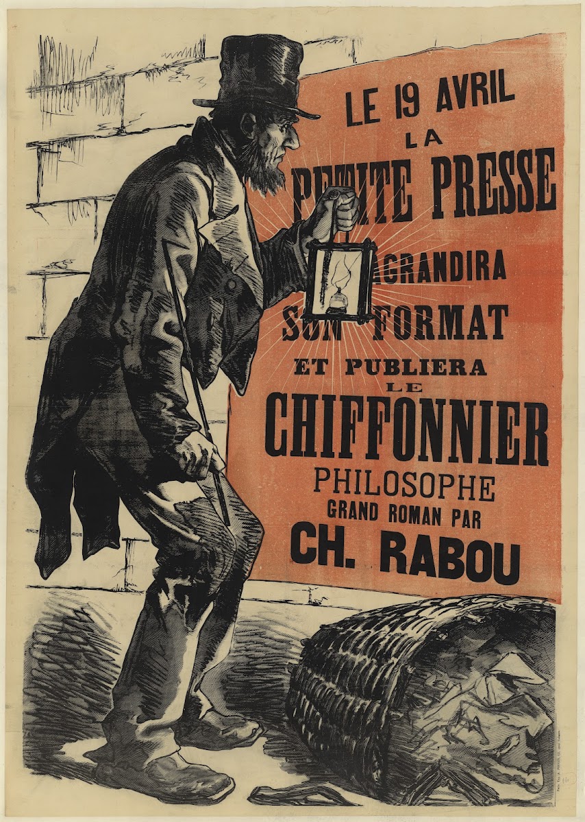 Le 19 avril la Petite Presse grandira son format et publiera le Chiffonnier phil