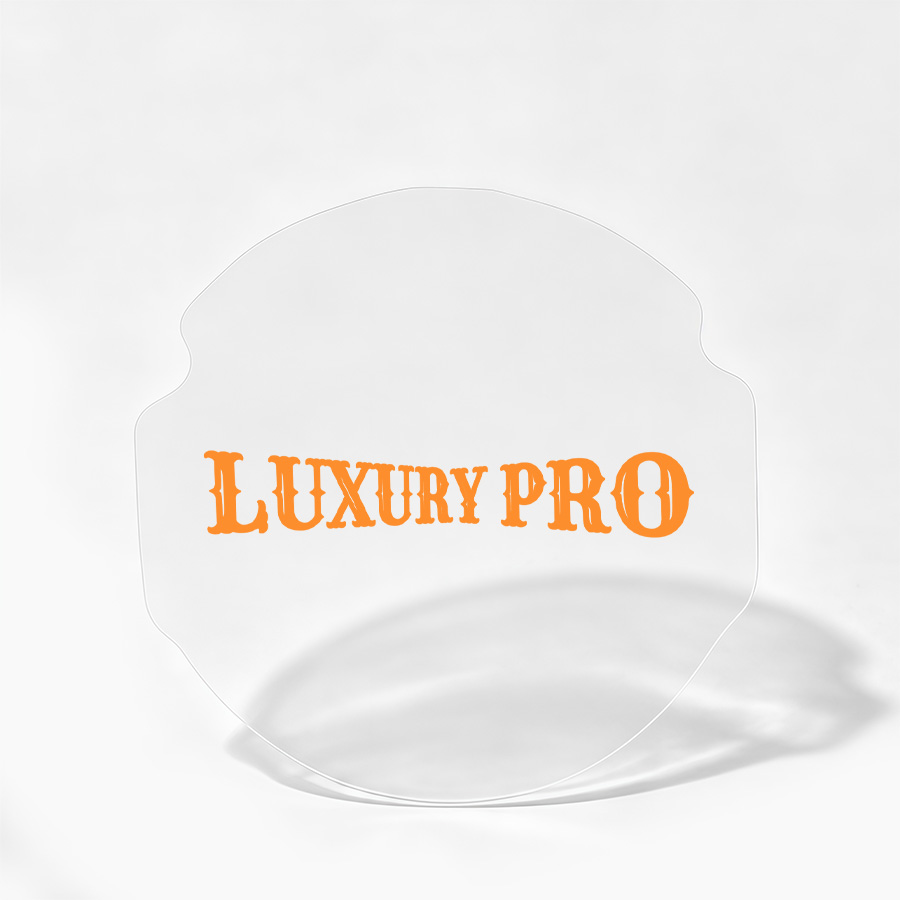 Adhesive stickers - transparent base