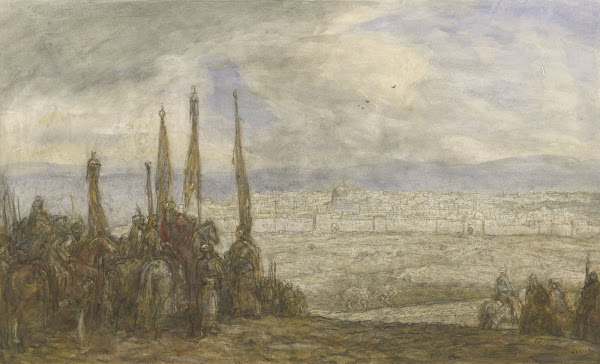 Turks leger voor Jeruzalem c 1877   c 1932