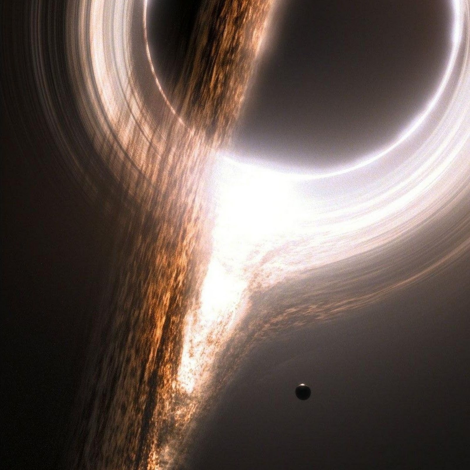 Download Gargantua Black Hole in Space iPhone