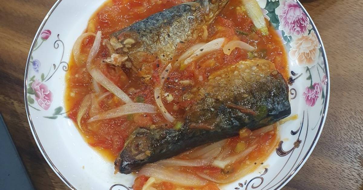 Cá saba sốt cà